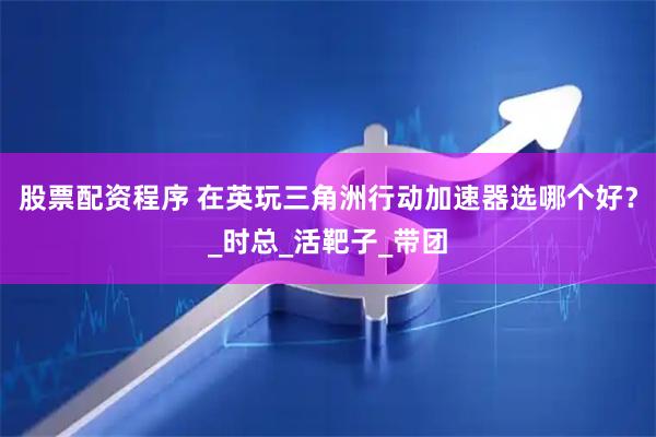 股票配资程序 在英玩三角洲行动加速器选哪个好？_时总_活靶子_带团